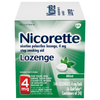 Nicorette 4mg Nicotine Lozenges Mint