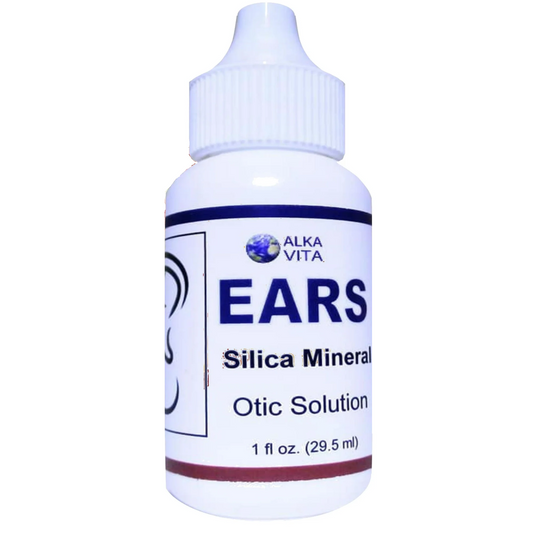 ALKA VITA Ear Drops Alkaline Silica Natural Remedy