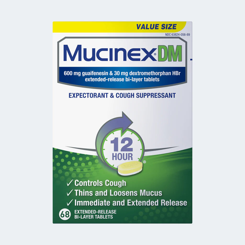 Mucinex® DM Extended-Release Bi-Layer Tablets, 68ct