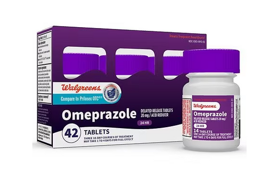 Walgreens Omeprazole Delayed Release Tablets 14.0ea x 3 pack