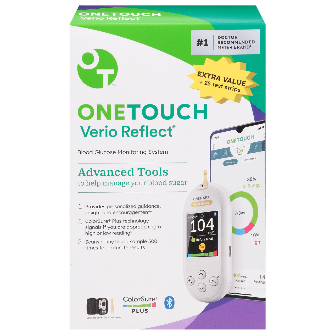 OneTouch Verio Reflect Value Pack Starter Kit